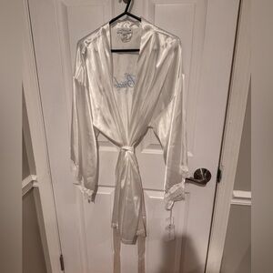 NWT! Silk Bridal Robe